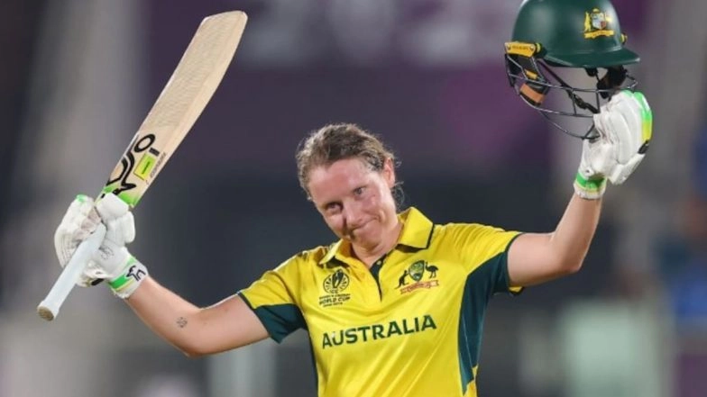 Alyssa Healy Becomes Australia’s All-Time Leading Century Scorer in WODI World Cup History, Achieves Feat During AUS-W vs BAN-W ICC Women’s WC 2025 Match