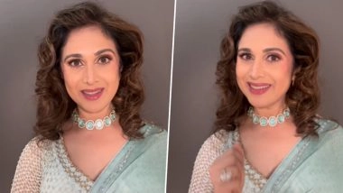 Diwali 2025: Meenakshi Seshadri Urges Safe Diwali Celebrations, Says Light ‘Lamps, Candles’ (Watch Video)