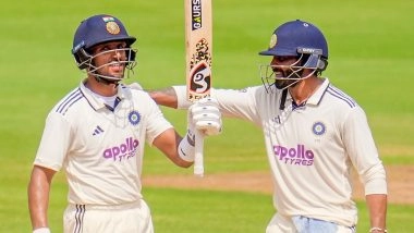 IND vs WI 1st Test 2025: Team India Declares First Innings Just Before Start of Day 3 As Centuries From KL Rahul, Dhruv Jurel and Ravindra Jadeja Power Side to 448/5
