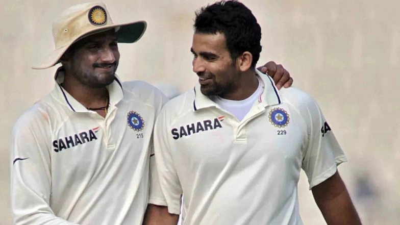 Zaheer Khan Birthday Special: Harbhajan Singh Extends Wishes to Former Indian Pacer Ahead of His 47th Birthday, Says &lsquo;Your Incredible Skill and Sharp Cricket Mind&hellip;&rsquo;