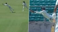 Rohan Kunnummal Takes Fantastic Catch In Slips To Dismiss Arshin Kulkarni During Kerala vs Maharashtra Ranji Trophy 2025-26 (Watch Video)