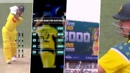 Travis Head Completes 3000 Runs For Australia in ODIs, Achieves Feat During IND vs AUS 3rd ODI 2025 (Watch Video)