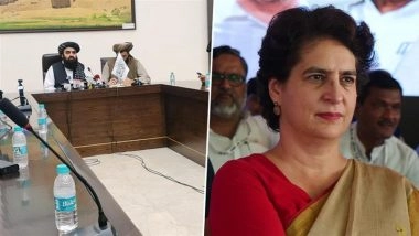 Taliban Foreign Minister Amir Khan Muttaqi’s Delhi Press Meet Excludes Women Journalists, Sparking Backlash; Priyanka Gandhi Asks PM Modi To Clarify His Position