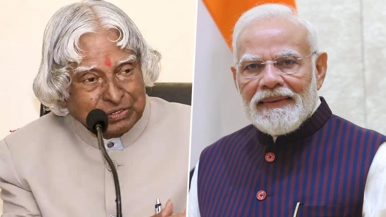 APJ Abdul Kalam Birth Anniversary 2025: PM Narendra Modi Pays Homage to Former President, Says Before Rashtrapti, He Was &lsquo;Rashtra Ratna&rsquo;