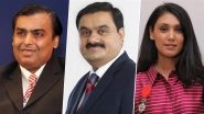 Hurun India Rich List 2025: From Mukesh Ambani to Gautam Adani and Roshni Nadar Malhotra, Names of Top 100 Richest Indian Tycoons