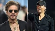 Enrique Iglesias To Join Shah Rukh Khan&rsquo;s Pre-Birthday Celebration? Fans Buzz About a Possible Musical Collaboration for SRK&rsquo;s Film &lsquo;King&rsquo;