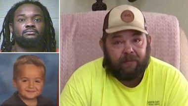 ‘I Will Kill the Man’: Kentucky Father Vows Revenge As Man Who Stabbed His 6-Year-Old Son to Death Is Released on Parole (Watch Video)