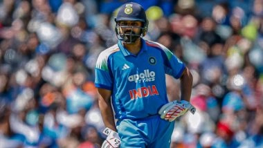 Rohit Sharma Completes 100 Catches in ODIs for India, Unlocks Milestone During IND vs AUS 3rd ODI 2025