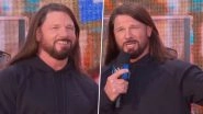 WWE Superstar AJ Styles Confirms Retirement Rumours; Former TNA Champion To Bid In-Ring Career Adieu in 2026 (Watch Video)