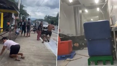 Earthquake in Philippines: People Rush into Streets as Massive 7.6-Magnitude Quake Strikes Mindanao; Videos Surface