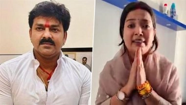‘Zeher Kha Kar Marungi Mai’: Pawan Singh’s Second Wife Jyoti Singh Breaks Down As Police Stop Her From Entering His Lucknow Residence (Watch Video)