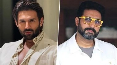 Filmfare Awards 2025: Abhishek Bachchan Calls Kartik Aaryan ‘Future of Bollywood’ As They Share Best Actor Honour; Latter Responds by Calling Ab Jr His ‘Inspiration’