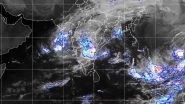 Cyclone Montha Hits Andhra Pradesh Coast, Triggers Heavy Rains With Strong Winds (Watch Video)