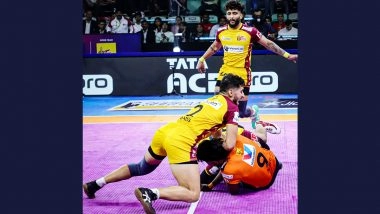 PKL 2025: U Mumba Clinch Clinical 33–26 Victory Over Telugu Titans; Confirm Dabang Delhi’s Top-Two Berth in Pro Kabaddi League Season 12