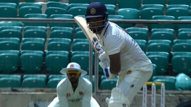 Sanju Samson Pulls His Side Out Of Trouble, Wicketkeeper-Batter Slams Quickfire Fifty Off 51 Balls During Kerala vs Maharashtra Ranji Trophy 2025-26 Match