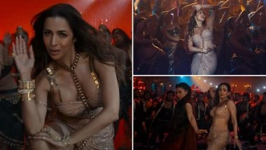 ‘Thamma’ Song ‘Poison Baby’ Teaser: Malaika Arora Ignites the Screens With Her Moves With Rashmika Mandanna Joining the Dance-Off (Watch Video)