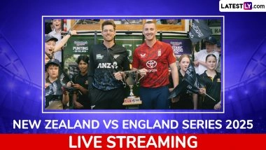 On Which Channel New Zealand vs England 2025 Live Telecast in India Will Be Available? How To Watch NZ vs ENG ODI and T20I Cricket Matches Free Live Streaming Online?