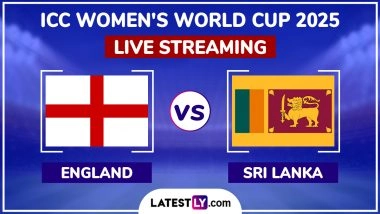England Women vs Sri Lanka Women Free Live Streaming Online of ICC Women’s Cricket World Cup 2025: How To Watch ENG-W vs SL-W CWC Match Free Live Telecast in India?