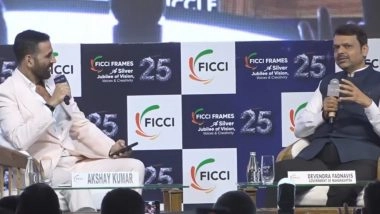 ‘People Say Be Like Nayak’: Maharashtra CM Devendra Fadnavis Reveals to Akshay Kumar How Anil Kapoor’s 'Nayak' Gets Him To Trouble (Watch Video)
