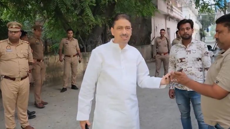 ‘I Love Muhammad’ Row: Congress MP Imran Masood Placed Under House Arrest Ahead of Bareilly Visit (Watch Video)