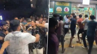 Greater Noida Horror: Woman Beaten Brutally by Security Guards in Amrapali Golf Homes Society After Dispute Over Allowing Vehicle Entry Through Exit Gate, Cops Arrest Accused After Video Goes Viral