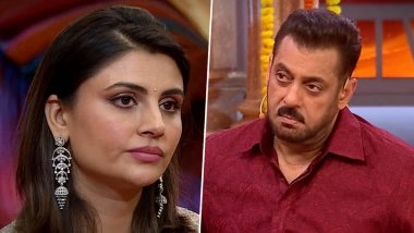 ‘Bigg Boss 19’: Salman Khan Bashes Malti Chahar Over ‘Kapde Pahenkar Baat Karna’ Comment at Nehal Chudasama (Watch Video)