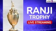 On Which Channel Ranji Trophy 2025-26 Will Be Telecast Live? How To Watch Free Live Streaming Online of Indian Domestic First-Class Cricket Matches in India?