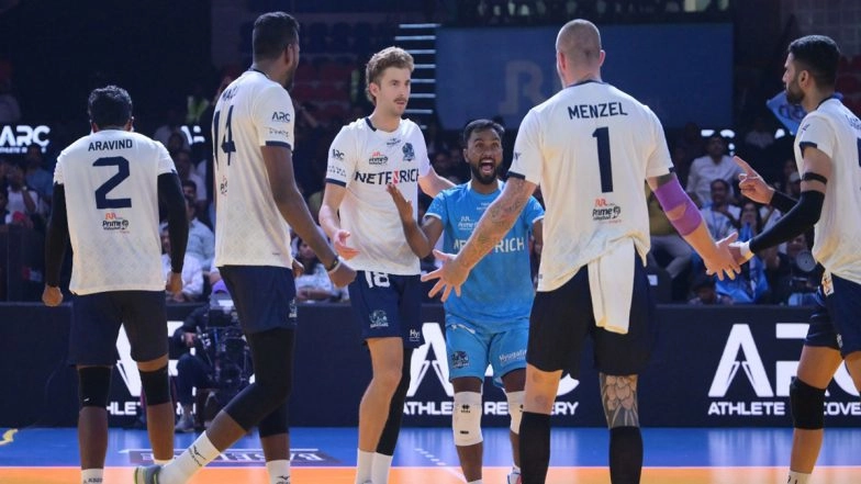 PVL 2025: Bengaluru Torpedoes Look To Extend Winning Streak Against Chennai Blitz in Prime Volleyball League