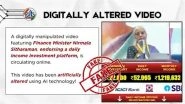 Has Nirmala Sitharaman Endorsed Investment Programme Promising Over INR 50,000 Daily Income? AI-Manipulated Video of Finance Minister Makes False Claims