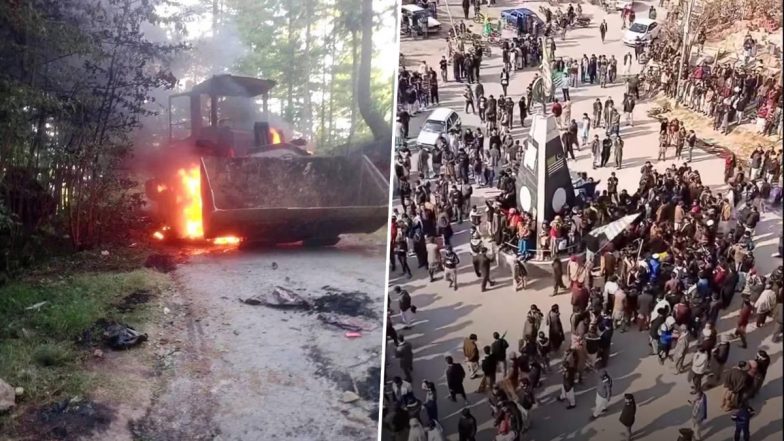 PoJK Unrest: Pakistani Rangers Open Fire on Protesters in Muzaffarabad, Several Casualties Reported