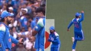 Rohit Sharma's Tactical On-Field Brilliance Leads To Harshit Rana Claiming Mitch Owen&rsquo;s Wicket During IND vs AUS 3rd ODI 2025 (Watch Video)