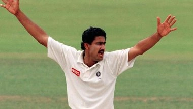 Anil Kumble Birthday Special: BCCI Extend Wishes to Former Indian Leg Spinner As He Turns 55