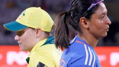 IND-W vs AUS-W, ICC Women’s World Cup 2025: Australia Bring In Sophie Molineux As They Bowl Against India in Crucial Match