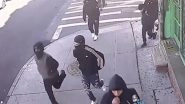 Queens Horror: Teen Beaten, Stabbed and Robbed of USD 350 Sneakers on His Way Home from School, Cops Launch Hunt for 13 Suspects After Video Goes Viral