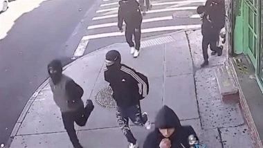 Queens Horror: Teen Beaten, Stabbed and Robbed of USD 350 Sneakers on His Way Home from School, Cops Launch Hunt for 13 Suspects After Video Goes Viral