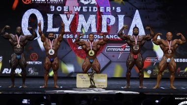 Derek Lunsford Wins Mr Olympia 2025 Title in Las Vegas; Hadi Choopan Ranks Second, 2024 Champion Samson Dauda Finishes Fourth