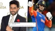 LSG Does Shoaib Akhtar! IPL Franchise Congratulates Abhishek Bachchan Instead of Abhishek Sharma After Latter Becomes Highest Rated Batsman in ICC T20I Rankings