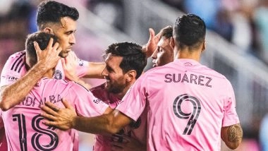 Lionel Messi, Jordi Alba Fire Inter Miami to 4–0 Win Over Atlanta United in MLS 2025 (Watch Goal Video Highlights)