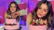 &lsquo;Saiyaara&rsquo; Actress Aneet Padda Celebrates Birthday With Media, Steals Hearts With Her Innocent Smile and Charm (Watch Video)
