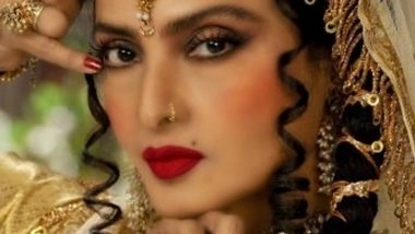 Rekha Birthday Special: Timeless Saree Looks Defining Her Regal Umrao Jaan Style