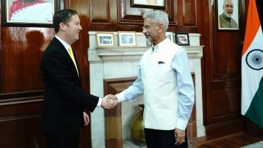 Sergio Gor’s India Visit: EAM S Jaishankar Meets US Ambassador-Designate, Discusses India-US Ties (See Pics)