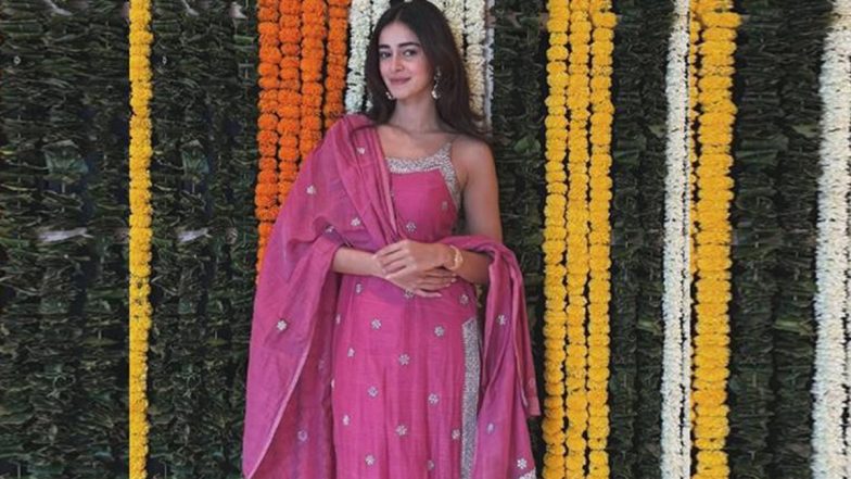 Diwali 2025: Ananya Panday Celebrates Diwali in Sentimental Style by Wearing Mom Bhavana Panday’s 20-Year-Old Rohit Bal Outfit (View Post)