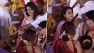 &lsquo;He Did That Deliberately&rsquo;: Kajol Touched Inappropriately by Security Guard at North Bengal Durga Puja 2025? Viral Video Sparks Reactions