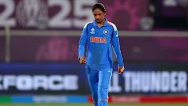 IND-W vs AUS-W, ICC Women’s World Cup 2025: India Fined for Slow Over-Rate Against Australia