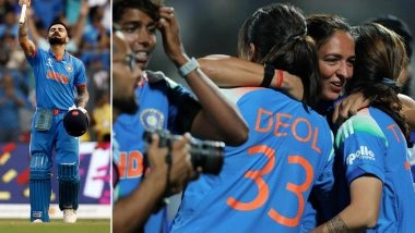 Virat Kohli Lauds India Women’s Cricket Team Heroics in ICC Women’s World Cup 2025 Semifinal Against Australia, Says ‘True Display of Belief and Passion’ (See Post)