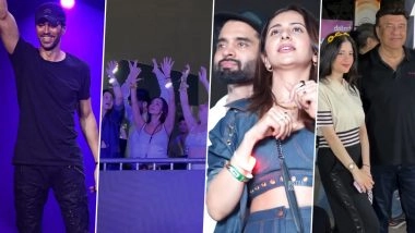 Enrique Iglesias Sets Mumbai Ablaze! Bollywood Goes Wild at Concert; Rakul Preet Singh, Malaika Arora, Jackky Bhagnani, Vidya Balan, Lauren Gottlieb and More Dance the Night Away (Watch Videos)