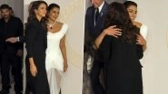 Priyanka Chopra Hugs &lsquo;Dhadak 2&prime; Star Triptii Dimri and Poses Together at Bvlgari Event, &rsquo;Citadel&rsquo; Actress&rsquo; Sweet Gesture Wins Hearts (Watch Video)