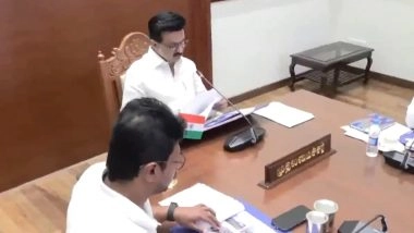 Tamil Nadu Rains: CM MK Stalin Reviews Rain Preparedness As IMD Forecasts Intense Downpour for Several Districts (Watch Video)