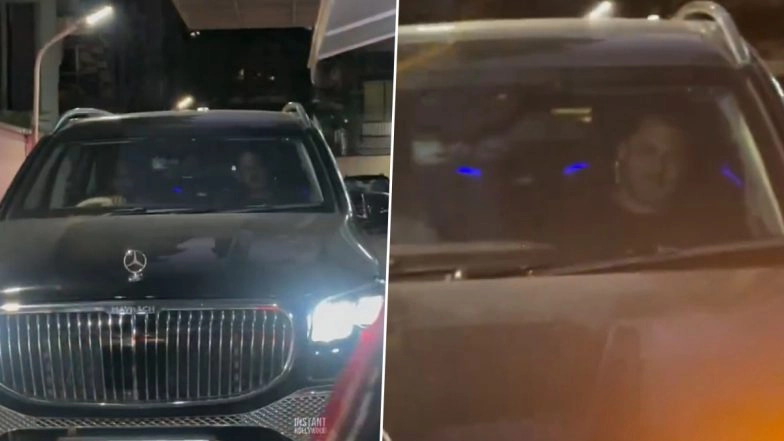 Salman Khan Visits Arbaaz Khan and Sshura Khan&rsquo;s Baby Girl at Hinduja Hospital in Mumbai (Watch Video)