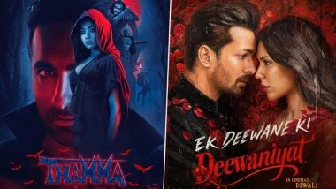‘Thamma’ vs ‘Ek Deewane Ki Deewaniyat’ Box Office Clash: Ayushmann Khurrana or Harshvardhan Rane – Who Will Get the Bigger Theatrical Opening? Find Out!